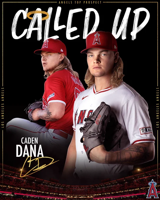 Called Up: Caden Dana. Los Angeles Angels Top Prospect. 