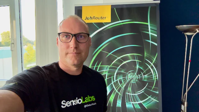In the JobRouter AG office