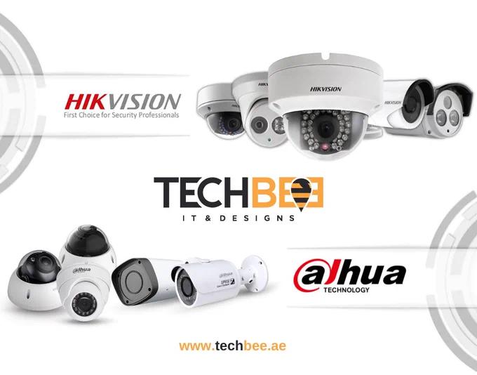 TechBee IT and Designs LLC stays at the forefront of technology to offer you the latest and most advanced CCTV features:

High-Definition (HD) and 4K Cameras: Our cameras offer crystal-clear image quality, allowing you to capture fine details such as facial features or license plates.

Night Vision: Infrared night vision capabilities ensure your property is protected 24/7, even in complete darkness.

Motion Detection: Motion-activated cameras save on storage space and ensure that critical events are captured. When motion is detected, the camera begins recording and can send alerts to your device.

Pan-Tilt-Zoom (PTZ) Cameras: PTZ cameras offer flexibility by allowing you to remotely control the camera's direction and zoom in on specific areas of interest.

Cloud Storage: For added security, we offer cloud storage options that allow you to store footage off-site, protecting it from tampering or physical damage.

AI-Powered Analytics: Our advanced systems can include AI-powered features 