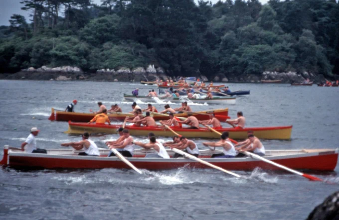 Seine boat regatta, Sneem, Co. Kerry, 1996. © National Museum of Ireland.