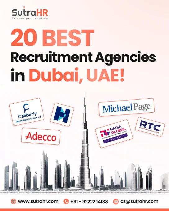 Best Recruitment Agencies in Dubai, UAE
