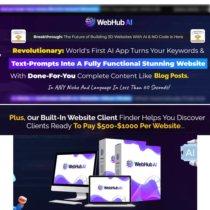 WebHub AI Review: An AI tool that converts your keywords into fully functional websites, featuring done-for-you content such as videos, blog posts, and testimonials. Also, Discover clients willing to pay $500-$1000 per site!

https://softtechhub.us/2024/08/30/webhub-ai-review-done-for-you/ 



#WebDevRevolution #AIWebDesign #NoCodeWebBuilder #StartupWebAgency #WebHubAI #OnlineBusinessBuilder #DigitalEntrepreneur #WebsiteCreationTool #AIWebDevelopment #LaunchYourWebAgency  