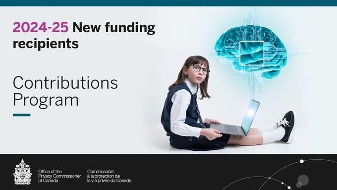 2024-25 new funding recipients - OPC's Contributions Program.