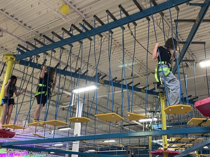 6th grade welcome trip to Urban Air. 