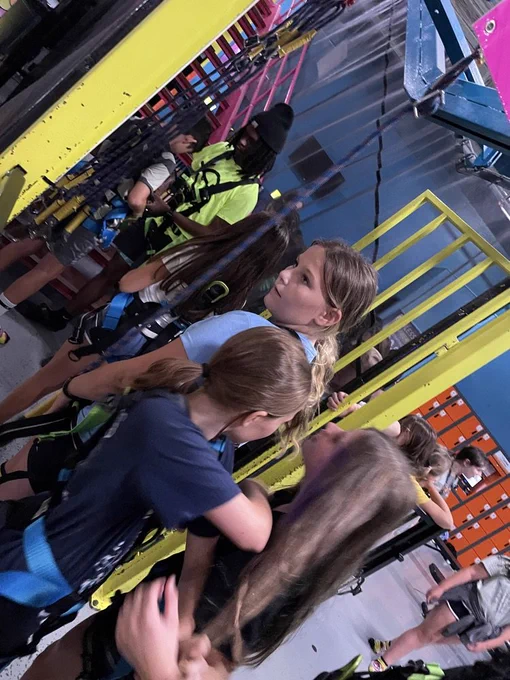 6th grade welcome trip to Urban Air. 