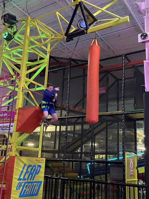 6th grade welcome trip to Urban Air. 