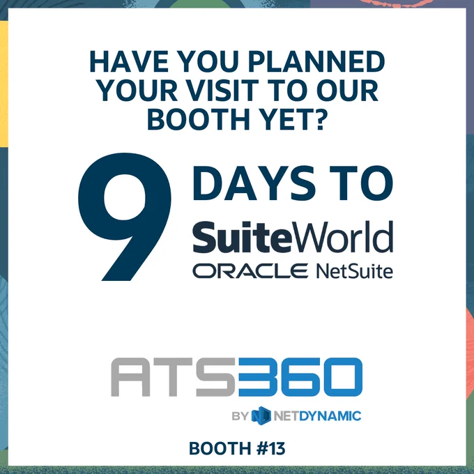ATS360 by NetDynamic Official Sponsor for SuiteWorld 2024
