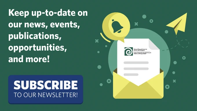 Keep up-to-date on our news, events, publications, and opportunities. Subscribe to our newsletter! Graphic of a newsletter coming out of an envelope.