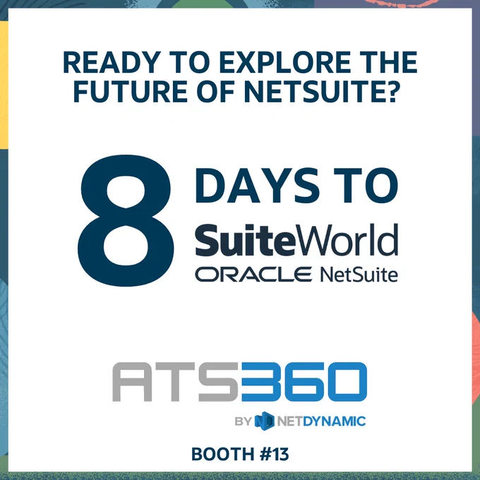ATS360 by NetDynamic Official Sponsor for SuiteWorld 2024