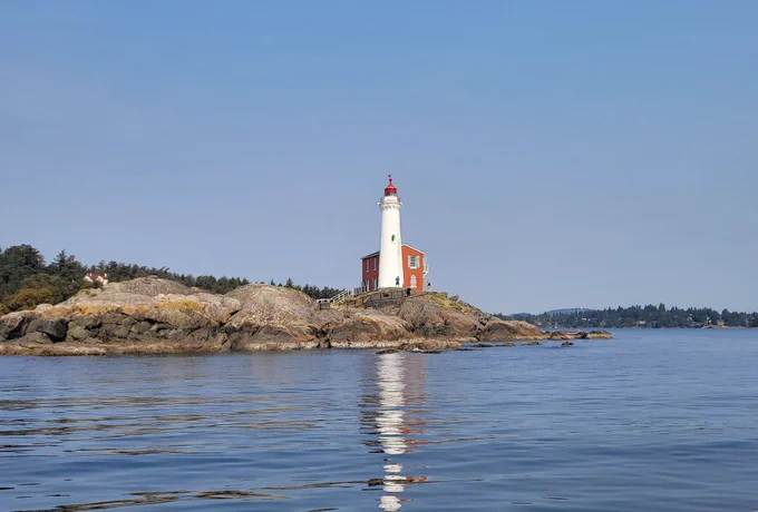 Photo of Fisgard Lighthouse, near Victoria.