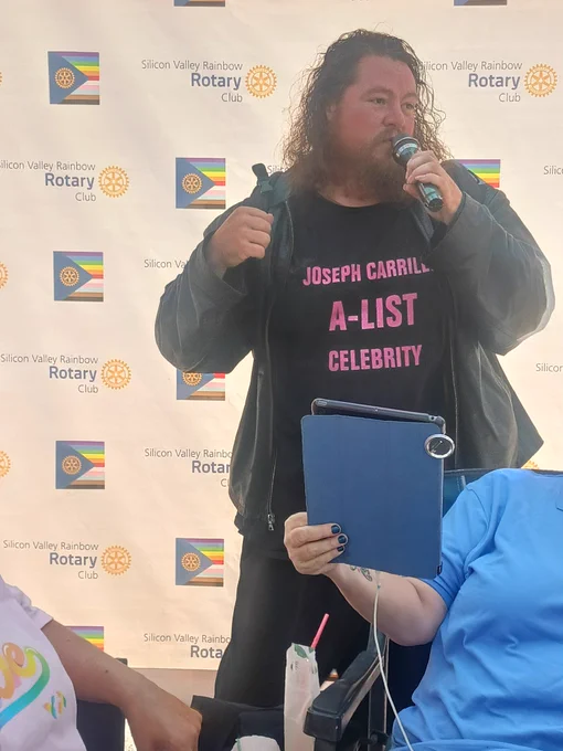 World Famous A-List Celebrity Joseph Carrillo Proudly Performs for Rotary Club in Front of a Step&Repeat at a Viva Calle event in Downtown San Jose. #josephwcarrillo #Celebrity #ALIST #alistcelebrity #Famous #Verified #Notable #CelebrityNews #news #RedCarpet #stepandrepeat #Hollywood #VIP #ET #tmz 