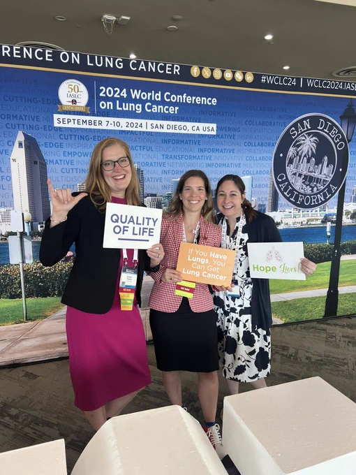 3 smiling medical oncologists