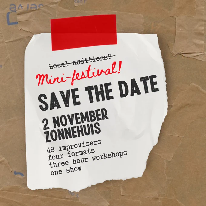 Mini-Festival- 2nd November 