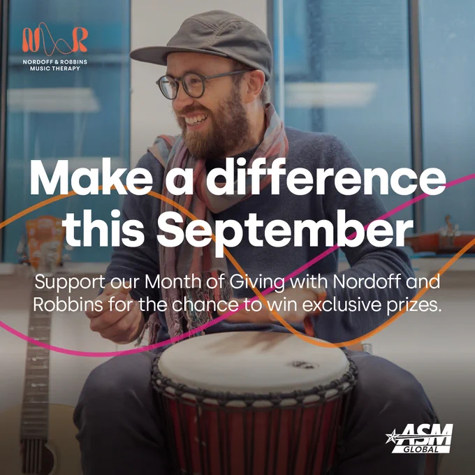 ASM Global Europe’s Month Of Giving for Nordoff and Robbins