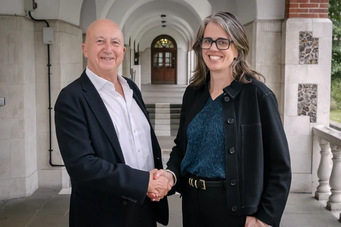 David Grayson, IBE Chair of Trustees, welcomes Lauren Branston, IBE new CEO