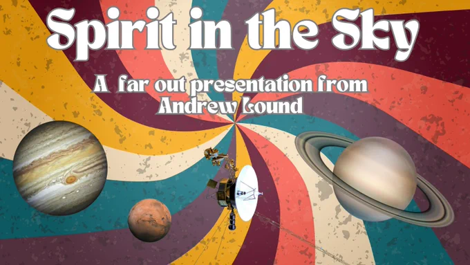 Planets and a space probe