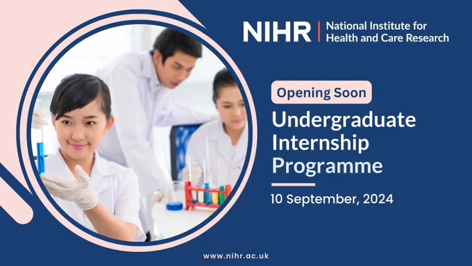 Opening soon 
Undergraduate internship programme 
10 September 2024