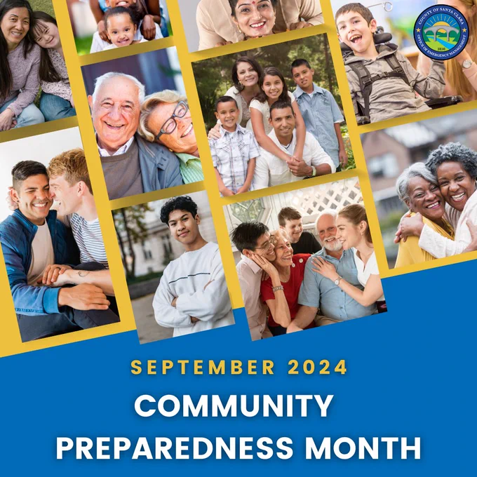 TXT: September is Community Preparedness Month! Preparedness is a collective effort; when community members and local governments collaborate, we build stronger, more resilient communities. It starts with you! Visit www.PrepareSCC.org for vital tips on emergency preparedness.