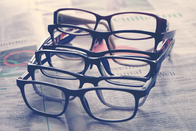 Photo of several pairs of glasses
