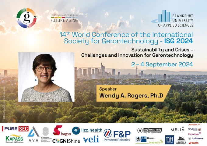 A ISG 2024 promotional graphic featuring Wendy Rogers