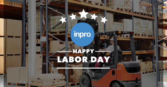 Inpro logo superimposed over an image of a warehouse

Happy Labor Day