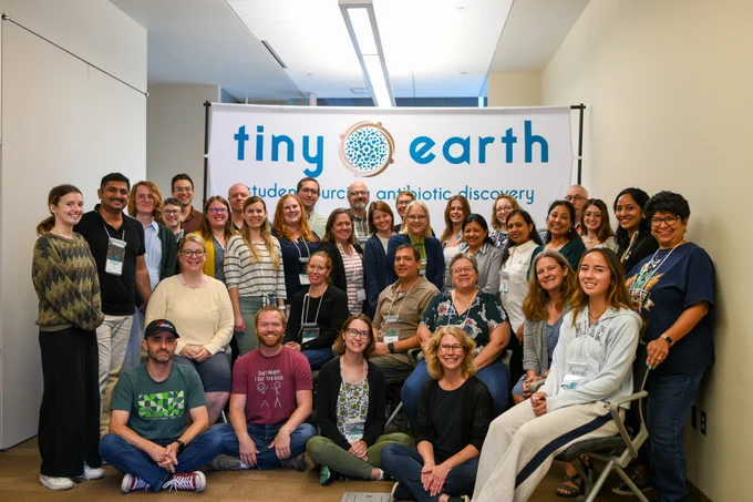 Photo of the August group of Tiny Earth Partner Instructors in training