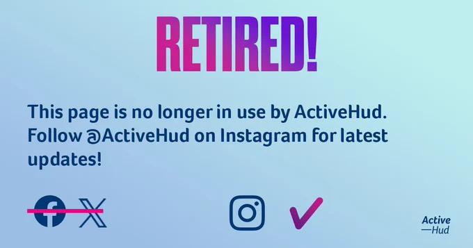 Retired! This page is no longer being used by ActiveHud. Follow @ActiveHud on Instagram for latest updates!😊