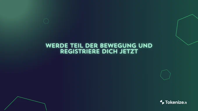 Tokenize.it Crowdinvesting startet bald! Erfahre zuerst davon. Registriere dich jetzt unverbindlich!