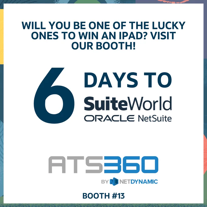 ATS360 by NetDynamic Official Sponsor for SuiteWorld 2024