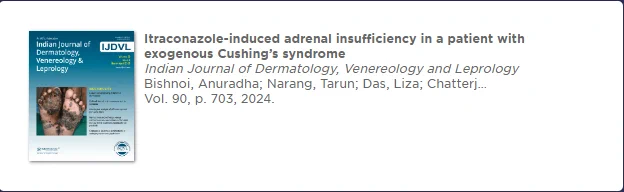 Journal cover for the Indian Journal of Dermatology, Venereology and Leprology