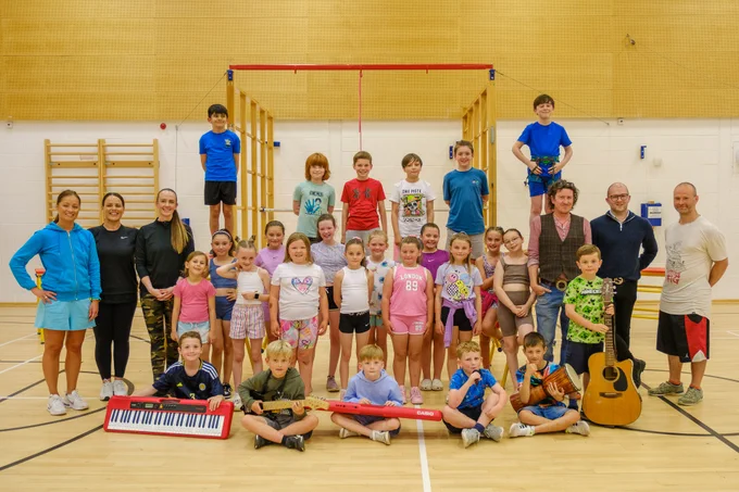 The participants of Mauchline summer school.