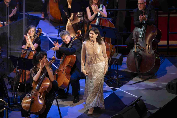Prom 57: Ultra Lounge - Henry Mancini and Beyond. Henry Mancini The Pink Panther Theme Moon River Lujon Days of Wine and Roses Peter Gunn Theme Juan García Esquivel Mucha Muchacha Les Baxter Shooting Star Burt Bacharach Casino Royale Julius Wechter Spanish Flea BBC Concert Orchestra Edwin Outwater conductor Photo: BBC / Andy Paradise