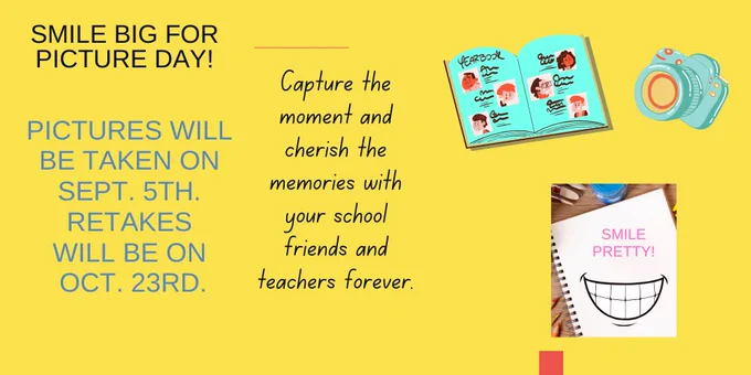 Picture Day Reminder