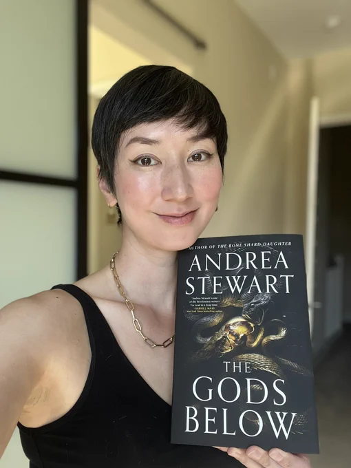 Selfie of me with my hardcover