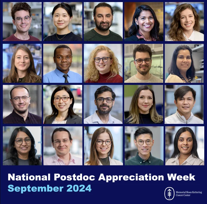 National Postdoc Appreciation Week 
September 2024