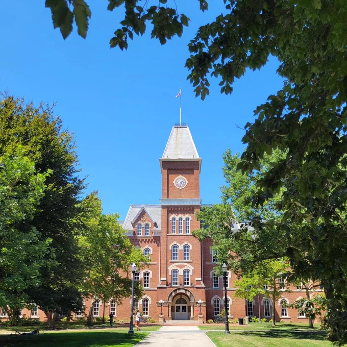 An image of University Hall. 