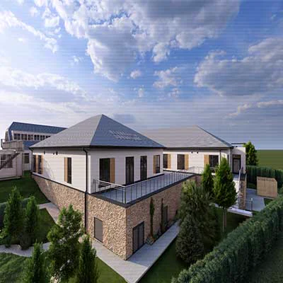 An architect’s impression image which shows what the new facility could look like. This image was released to support the planning application. It is important to note that it may be subject to change, following feedback on the layout of the building.