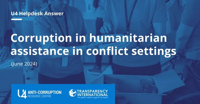 Anti-Corruption Helpdesk. The role of civil society organisations in countering transnational corruption. Transparency International.