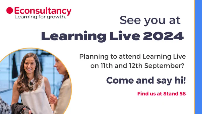see you at learning live 2024. planning to attend on 11th and 12th september? come and say hi! find us at stand 58.
