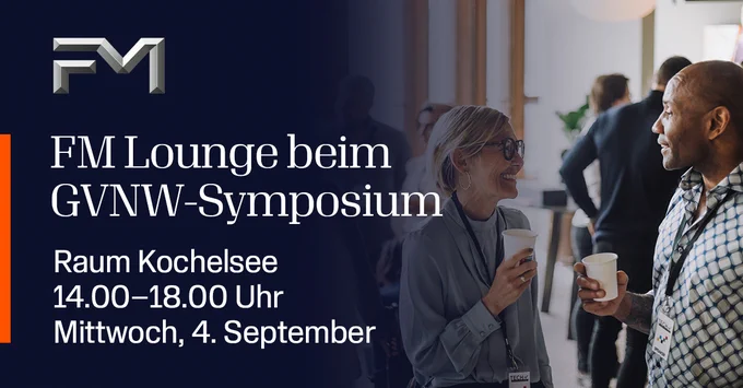 FM Lounge beim GVNW-Symposium
Raum Kochelsee
14.00-18.00 Uhr
Mittwoch, 4. September