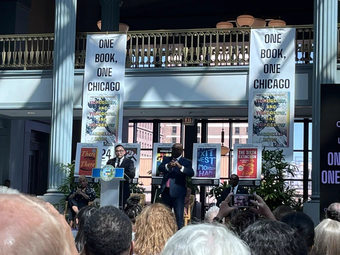 Unveiling of One Book, One Chicago , Tomorrow and Tomorrow and Tomorrow