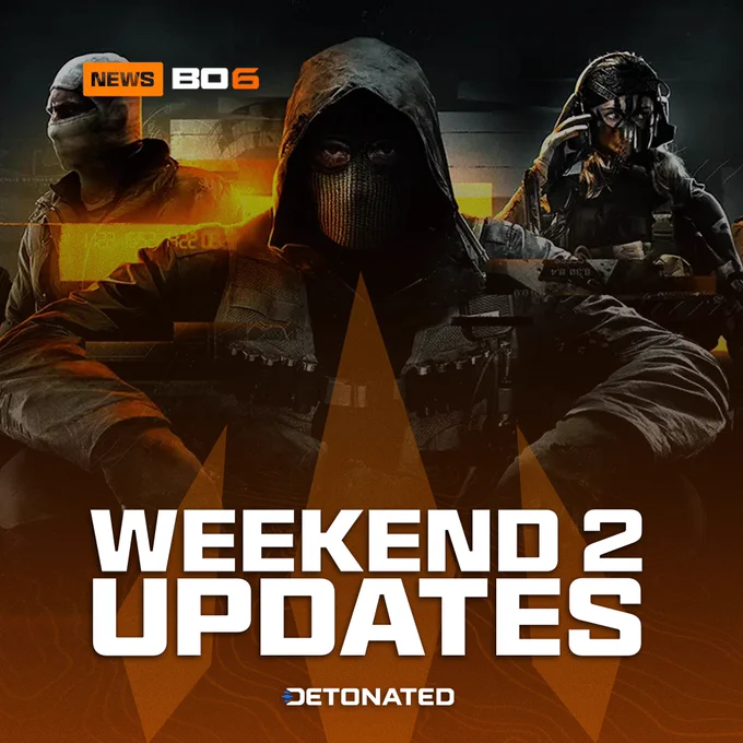 NEWS - BO6 

Weekend 2 Updates — Black Ops 6 Operator 

DETONATED Logo