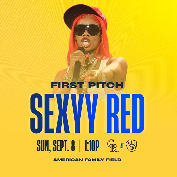 First pitch: Sexyy Red this Sunday
