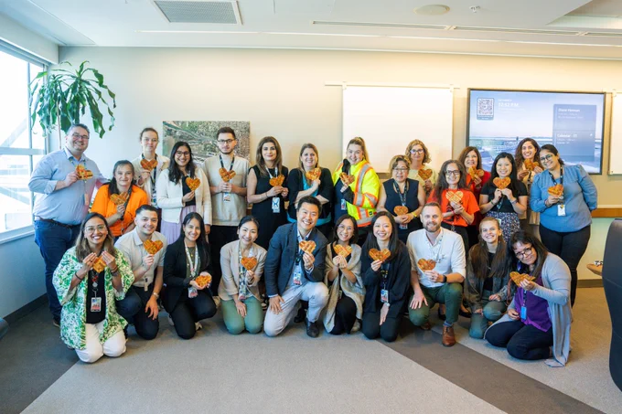 The YVR team participating in a Cedar Heart Workshop