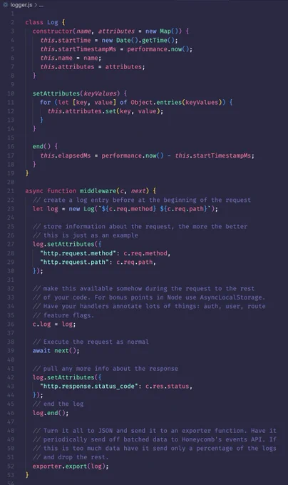 A screenshot of the code available in the gist link
