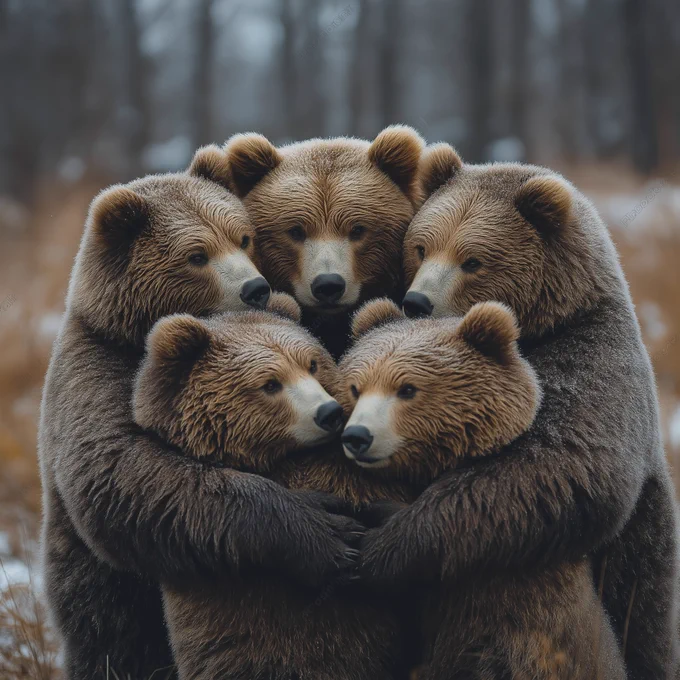 midjourney > we're in an emotional bear market. remember the people who stand with you through it. the cycle will revolve. --s 1000 --style raw --v 6.1 