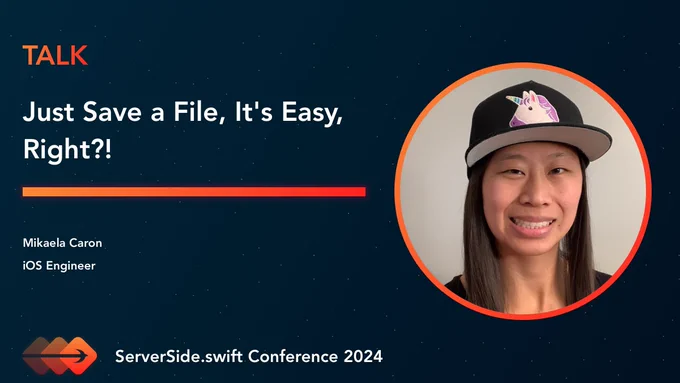 Speaker Announcement - Mikaela Caron - Just Save a File, It's Easy, Right?!