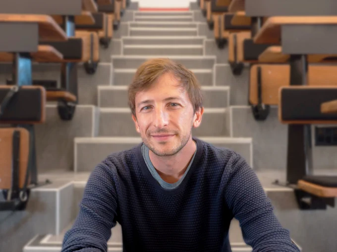 Portrait d'Adrien Taylor.