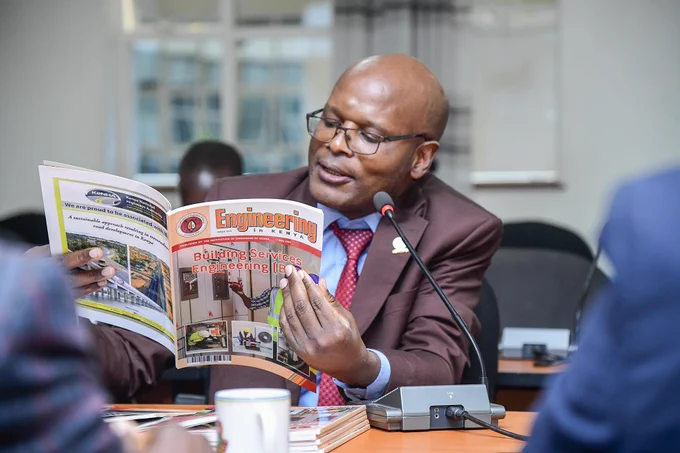 Eng. Prof. Lawrence Gumbe, Chairperson of the Editorial Board for Engineering in Kenya magazine