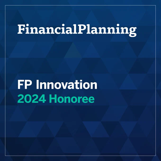 financial planning innovation awards